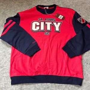 Mitchell & Ness MLS St Louis City SC All Over 2.0 Crewneck 3XL 110$ NWT